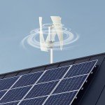 100W Vertical Wind Turbine for Home Energy