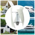 100W Vertical Wind Turbine for Home Energy