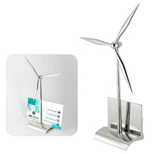 Wind Turbine Card Holder for Home Decor