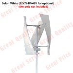 3KW Wind Turbine Generator with Hybrid Controller