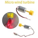 Mini Vertical Wind Turbine Generator DIY Kit