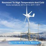 1200W Home Wind Turbine Generator Kit