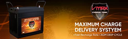 2 VMAX SLR155 AGM Deep Cycle Batteries 12V 155Ah