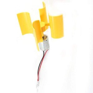 DIY Vertical Wind Turbine Generator Kit – Yellow