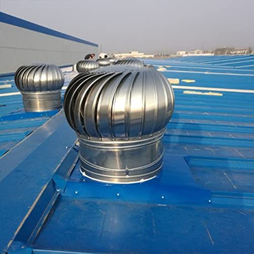 Wind Turbine Vent for Home, Stainless Steel, 600mm