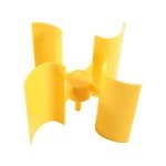 DIY Vertical Wind Turbine Generator Kit – Yellow
