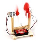 DIY Vertical Wind Turbine Model Kit for Kids