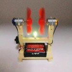 DIY Vertical Wind Turbine Model Kit for Kids