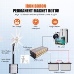 12000W Home Wind Turbine Generator Kit