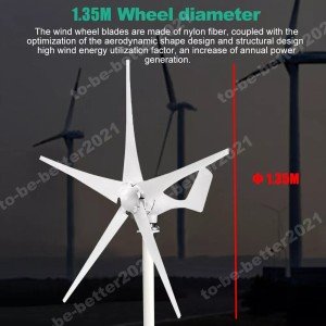 300W Home Wind Turbine Generator Kit 48V