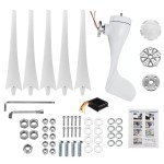 300W Home Wind Turbine Generator Kit 48V