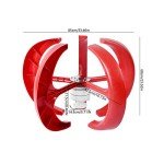600W 12V Vertical Wind Turbine Generator Kit