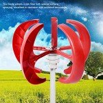 600W 12V Vertical Wind Turbine Generator Kit
