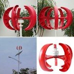 600W 12V Vertical Wind Turbine Generator Kit