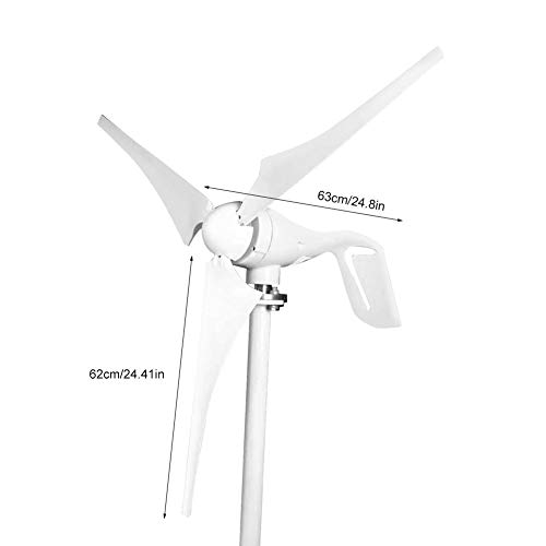 400W Horizontal Wind Turbine Kit for Household, 12V/24V