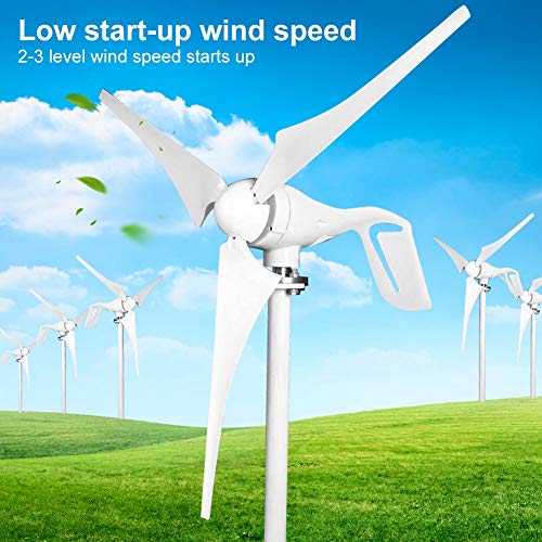 400W Horizontal Wind Turbine Kit for Household, 12V/24V
