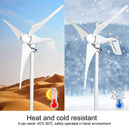 400W Horizontal Wind Turbine Kit for Household, 12V/24V