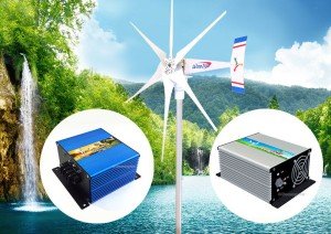 1800W WindZilla 12V 6-Blade Wind Generator System