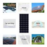 AUECOOR 400W Wind Turbine with 100W Solar Panel