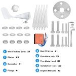1200W Home Wind Turbine Generator with Controller
