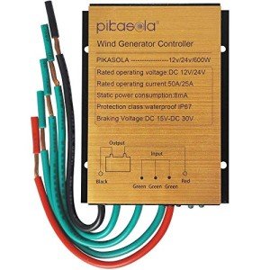 Pikasola Mini Wind Turbine Controller, IP67 Waterproof