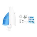 100W Vertical Wind Turbine Generator Kit