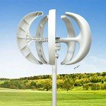 Vertical Wind Turbine Generator Kit, 600W 12/24V