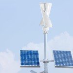 100W Vertical Wind Turbine for Home Use