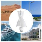 100W Vertical Wind Turbine for Home Use