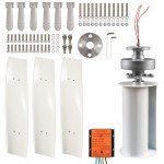 Vertical Axis Wind Turbine Generator for Home Use