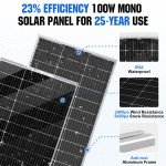 1000W Wind Turbine Generator & Solar Panel Kit