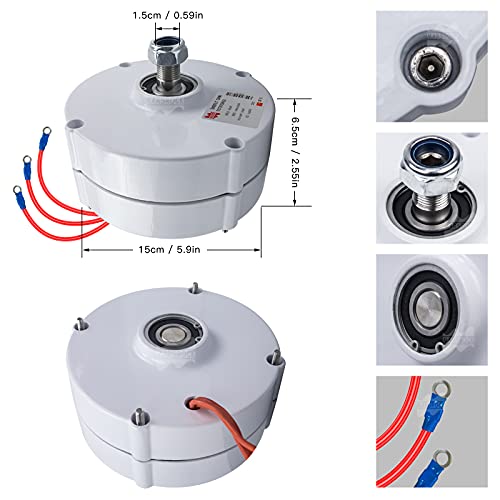 Marsrock 100W Permanent Magnet Generator for Wind Turbine