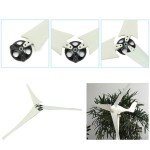 5-Blade Wind Turbine Blades for Home Use