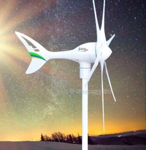 550W 12V AC Wind Turbine Generator with 6 Blades
