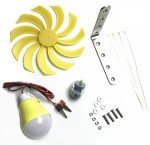 Compact Wind Turbine Generator DIY Power Kit