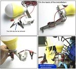 Compact Wind Turbine Generator DIY Power Kit