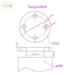 100W Vertical Wind Turbine with 3 Blades