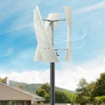 100W Vertical Wind Turbine with 3 Blades