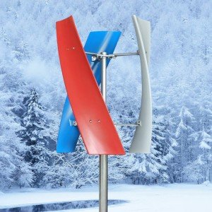 Vertical 3-Blade Wind Turbine Generator 400W 12V