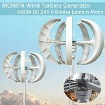 600W Vertical Axis Wind Turbine Generator System