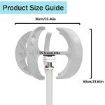 600W Vertical Axis Wind Turbine Generator System