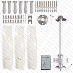 3KW Vertical Wind Turbine with Inverter Kit
