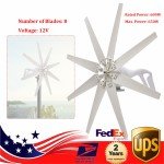600W 12V Home Wind Turbine Generator Kit