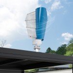 100W Vertical Axis Wind Turbine Home Kit