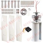 3000W Home Wind Turbine Generator Kit