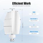 500W Vertical Wind Turbine Kit for Home Use
