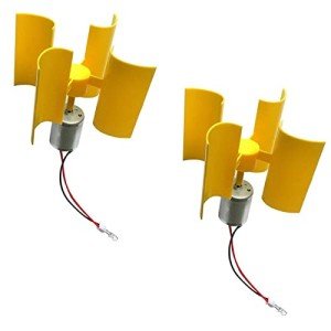 Mini Vertical Wind Turbine Kit for DIY Education
