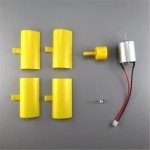 Mini Vertical Wind Turbine Kit for DIY Education