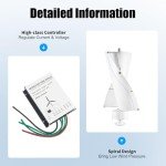 500W Vertical Wind Turbine Kit for Home Use