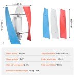 400W Wind Turbine Generator with MPPT Controller